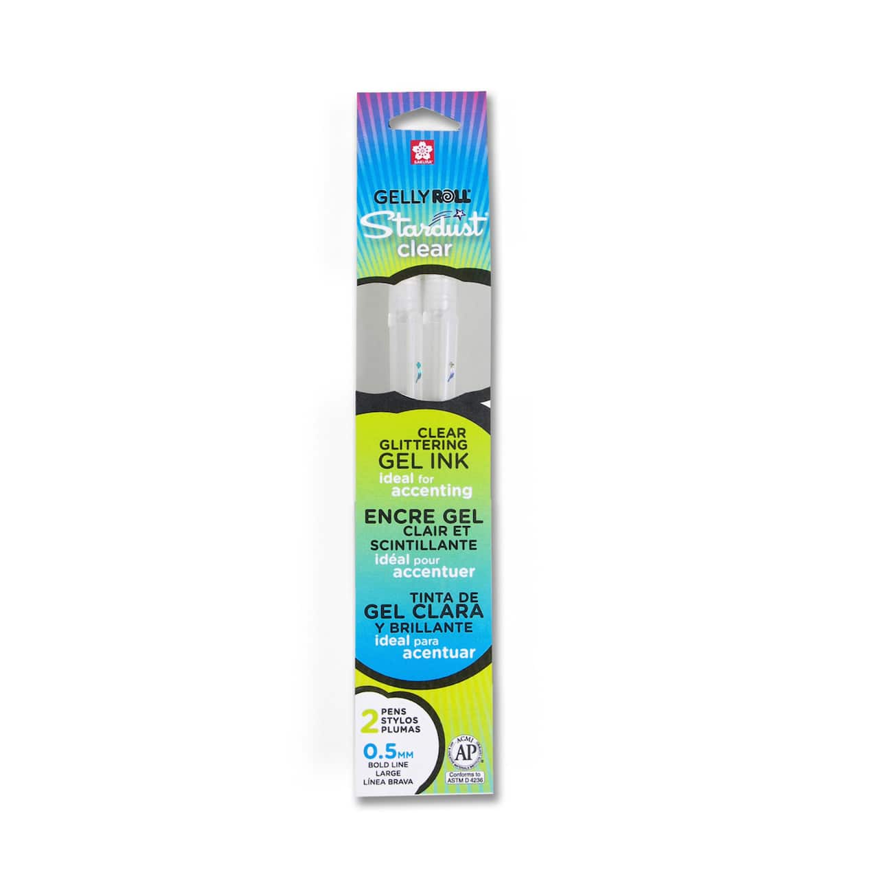 Gelly Roll® Stardust® Clear Glittering Gel Pens, 2ct.